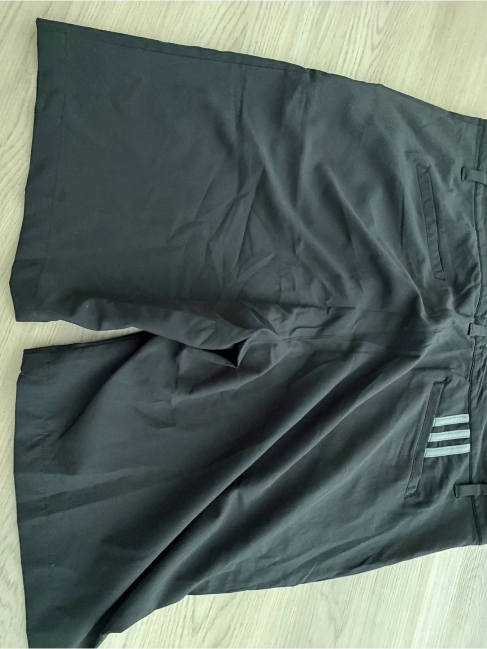 adidas Black Performance Golf Shorts with Logo